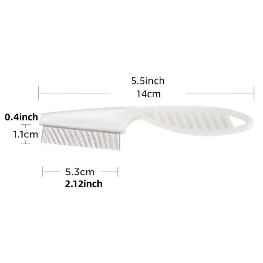 Anti-Flea Comb - Stainless Steel